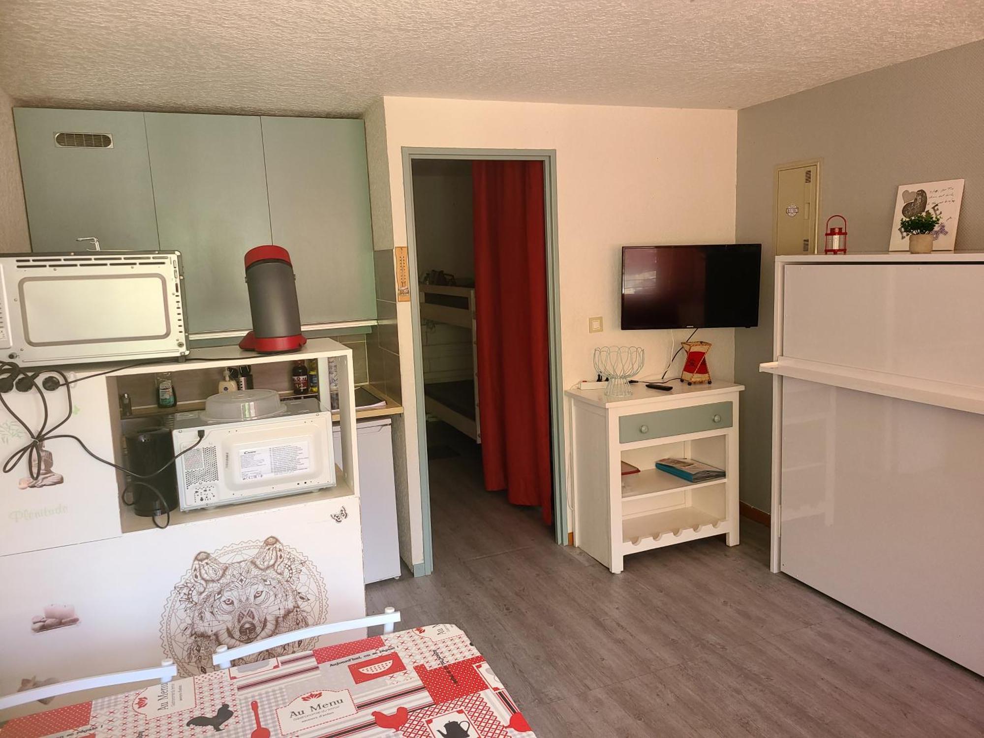 Studio St Lary Village-Vue Montagne. Saint-Lary-Soulan Exterior foto